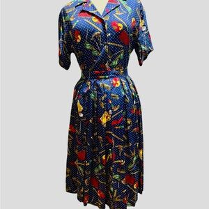 Pendleton Vintage Makeup Blue Set with Skirt